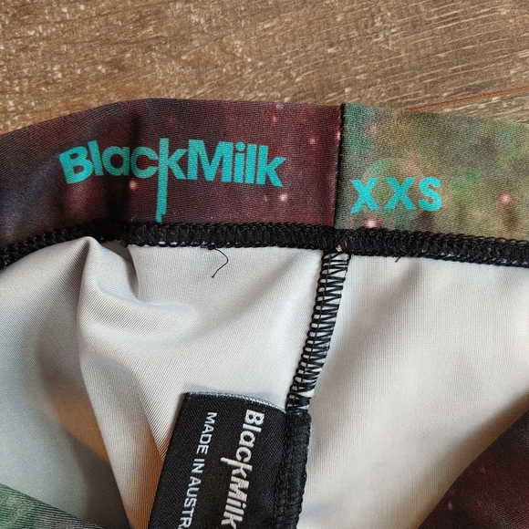 Blackmilk Galaxy Green Leggings - Picture 3 of 5